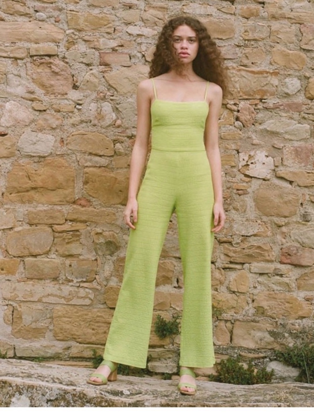 OG Paloma wool lime green jumpsuit